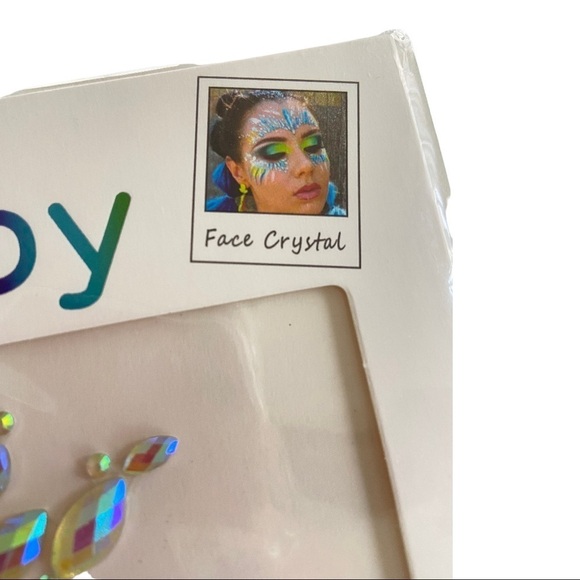 Party Joy Jewelry Face Rhinestone Makeup NWT - Picture 3 of 3